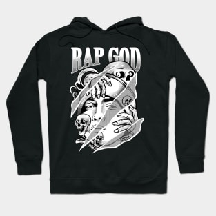 Rap God B&W Hoodie